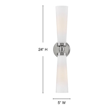Hinkley Jude Medium Two Light Vanity Wall Sconce - HL50092 Alternative Image 14