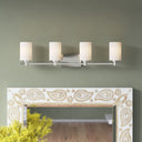 Hinkley Karlie Large Four Light Vanity Wall Sconce Alternative Image 8