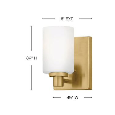 Hinkley Karlie Small Single Light Sconce Alternative Image 6