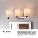 Hinkley Karlie Small Single Light Vanity Wall Sconce Alternative Image 8