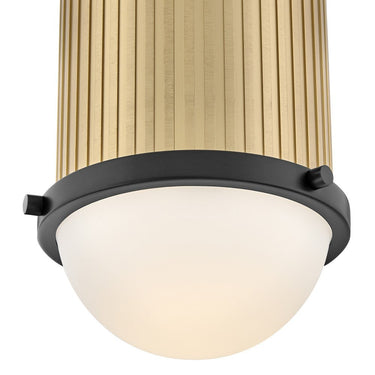 Hinkley Kieran Medium Semi-Flush Mount in Black Finish Alternative Image 2