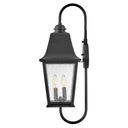 Hinkley Kingston Outdoor Large Wall Mount Lantern - Alternative Image 10014BK Alternative Image 4