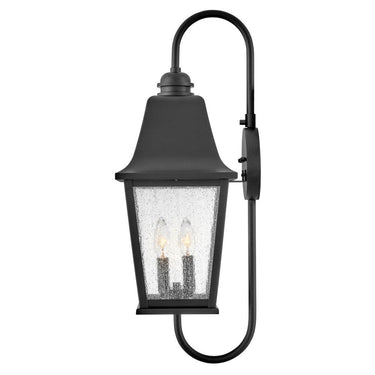 Hinkley Kingston Outdoor Large Wall Mount Lantern - Alternative Image 10014BK Alternative Image 4