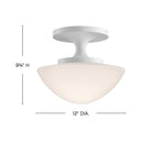 Hinkley Knox Small Semi-Flush Mount Alternative Image 6