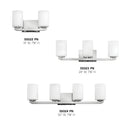 Hinkley Kyra Medium Three Light Vanity Wall Sconce Alternative Image 8