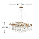 Hinkley Laguna Medium Eight Light Linear Pendant Alternative Image 1