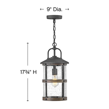 Hinkley Lakehouse Alternative Image 9" Outdoor Medium Hanging Lantern Alternative Image 5