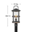 Hinkley Lakehouse Outdoor Medium Post Mount Lantern Alternative Image 3