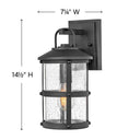 Hinkley Lakehouse Outdoor Medium Wall Mount Lantern - HL2680 Alternative Image 2
