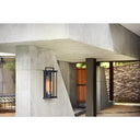 Hinkley Langston Outdoor Large Wall Mount Lantern - Alternative Image 24028BK Alternative Image 3