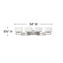 Hinkley Lanza Large Four Light Vanity Wall Sconce Alternative Image 1