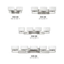 Hinkley Lanza Large Four Light Vanity Wall Sconce Alternative Image 3