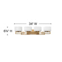 Hinkley Lanza Large Four Light Vanity Wall Sconce Alternative Image 8