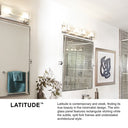 Hinkley Latitude Large Four Light Vanity Wall Sconce Alternative Image 10