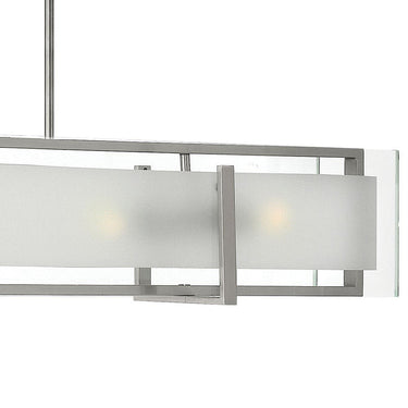 Hinkley Latitude Medium Four Light Linear Pendant Alternative Image 2
