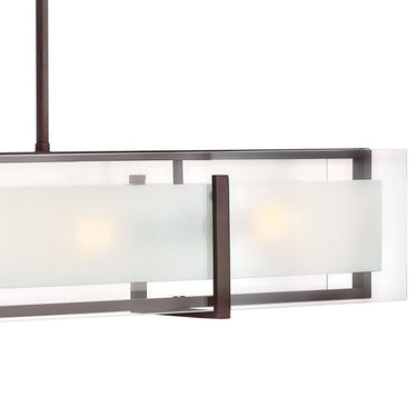 Hinkley Latitude Medium Four Light Linear Pendant Alternative Image 6