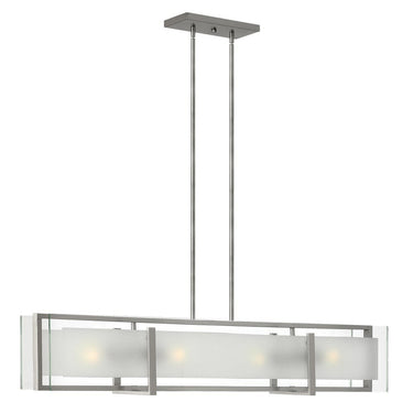Hinkley Latitude Medium Four Light Linear Pendant 