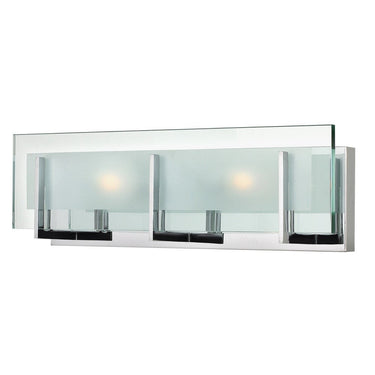 Hinkley Latitude Small Two Light Vanity Wall Sconce Alternative Image 2