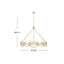 Hinkley Leona Large Chandelier Alternative Image 1