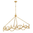 Hinkley Leona Medium Eight Light Linear Pendant 