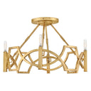 Hinkley Leona Medium Semi-Flush Mount Alternative Image 1