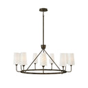 Hinkley Lewis Large Single Tier Chandelier 