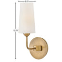 Hinkley Lewis Medium Single Light Sconce Alternative Image 6