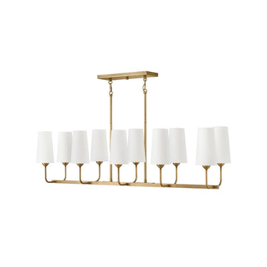 Hinkley Lewis Medium Ten Light Linear Pendant Alternative Image 3