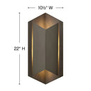 Hinkley Lex Outdoor Large Wall Mount Lantern Alternative Image 1