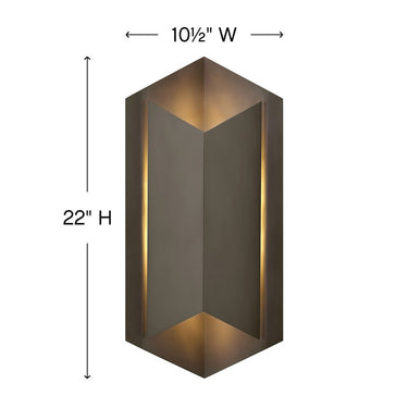 Hinkley Lex Outdoor Large Wall Mount Lantern Alternative Image 1