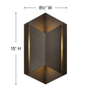 Hinkley Lex Outdoor Medium Wall Mount Lantern Alternative Image 1