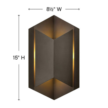 Hinkley Lex Outdoor Medium Wall Mount Lantern Alternative Image 1
