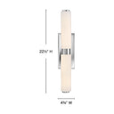 Hinkley Lottie Medium LED Vanity Wall Sconce Alternative Image 6