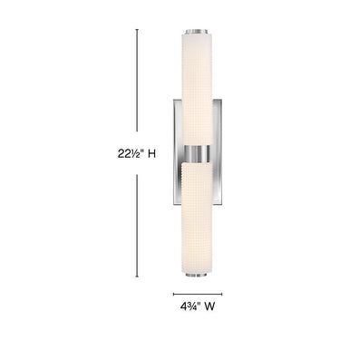 Hinkley Lottie Medium LED Vanity Wall Sconce Alternative Image 6