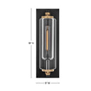 Hinkley Lourde LED Outdoor Medium Wall Mount Lantern Alternative Image 1