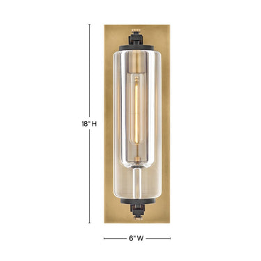 Hinkley Lourde LED Outdoor Medium Wall Mount Lantern Alternative Image 7