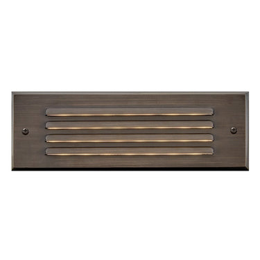 Hinkley Louvered Brick Light Alternative Image 12V LED Flush Step Light Alternative Image 1