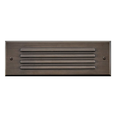 Hinkley Louvered Brick Light 12V LED Flush Step Light 
