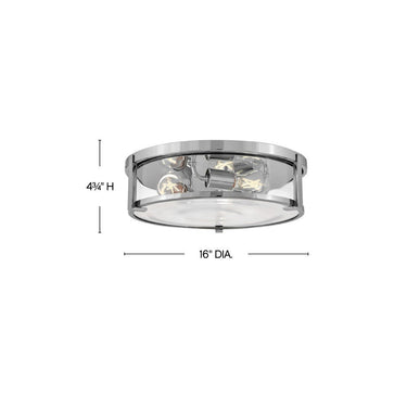 Hinkley Lowell Medium Flush Mount - HL3243 Alternative Image 17