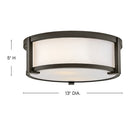 Hinkley Lowell Outdoor Small Flush Mount - HL28963 Alternative Image 6