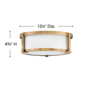 Hinkley Lowell Small Flush Mount - HL3241 Alternative Image 7
