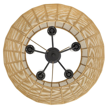Hinkley Luca Alternative Image 12V LED Outdoor Medium Single Tier Chandelier - Alternative Image 10385BKCML-LV Alternative Image 2