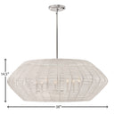 Hinkley Luca Large Convertible Drum Chandelier Alternative Image 9