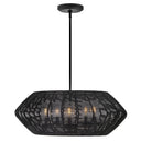 Hinkley Luca Outdoor Medium Single Tier Chandelier - Alternative Image 10385BK Alternative Image 3