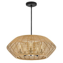 Hinkley Luca Outdoor Medium Single Tier Chandelier - 10385BK-CML 