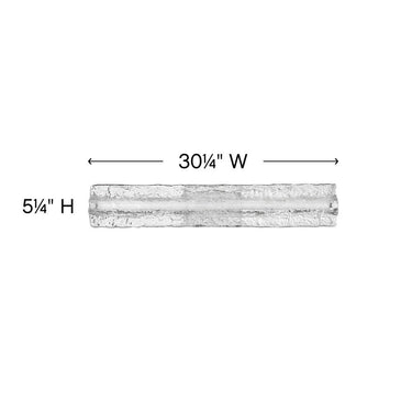 Hinkley Lucent Large LED Vanity Wall Sconce Alternative Image 1