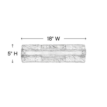 Hinkley Lucent Medium LED Vanity Wall Sconce - Alternative Image 52092CM Alternative Image 1