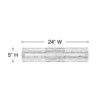 Hinkley Lucent Medium LED Vanity Wall Sconce - Alternative Image 52093CM Alternative Image 1