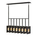 Hinkley Ludlow Small Eight Light Linear Pendant 