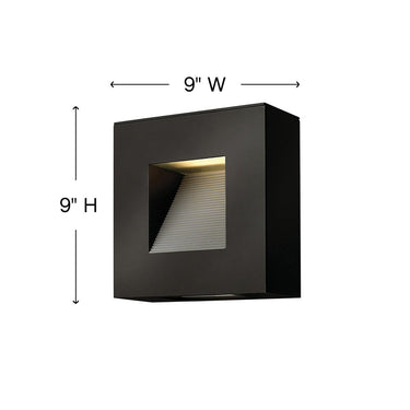 Hinkley Luna LED Outdoor Small Wall Mount Lantern Alternative Image 4